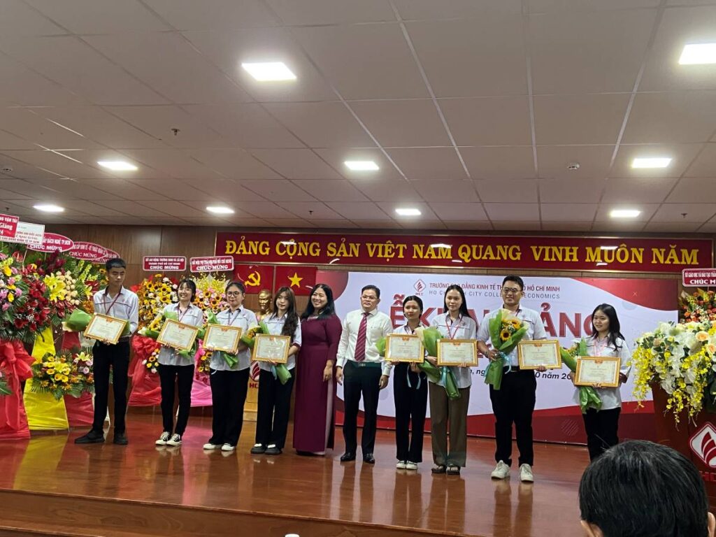 UEED tham dự lễ khai giảng năm học mới 2023-2024 tại trường Cao đẳng Kinh tế Tp Hồ Chí Minh