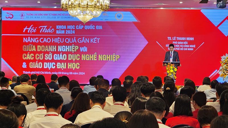 Hội thảo Khoa học "Nâng cao hiệu quả gắn kết giữa doanh nghiệp với các cơ sở giáo dục nghề nghiệp và giáo dục đại học"