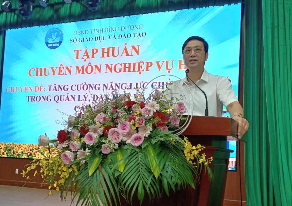 Bình Dương Tổ Chức Tập Huấn Nâng Cao Năng Lực Chuyển Đổi Số Cho Cán Bộ Quản Lý Và Giáo Viên Tiểu Học
