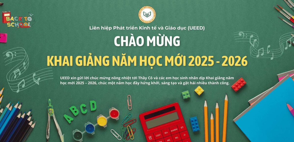 UEED Chào mừng khai giảng năm học mới 2025 - 2026