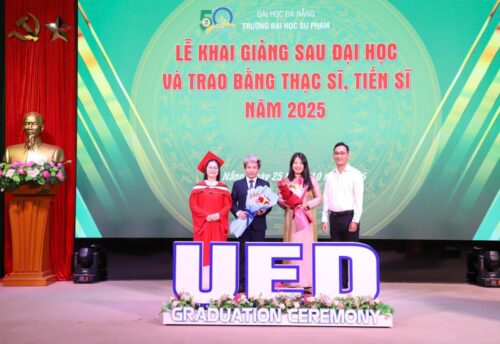 Trường Đại học Sư phạm Đà Nẵng trao bằng tốt nghiệp cho tân tiến sĩ và thạc sĩ năm 2025