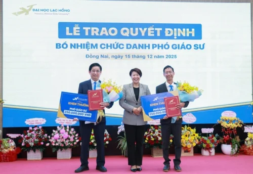 PGS.TS Lâm Thành Hiển tiếp tục giữ chức Hiệu trưởng Trường Đại học Lạc Hồng nhiệm kỳ 2025–2030