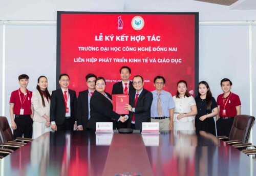 Liên hiệp Phát triển Kinh tế và Giáo dục (UEED) hợp tác tuyển sinh với Đại học Công nghệ Đồng Nai (DNTU) các hệ đào tạo