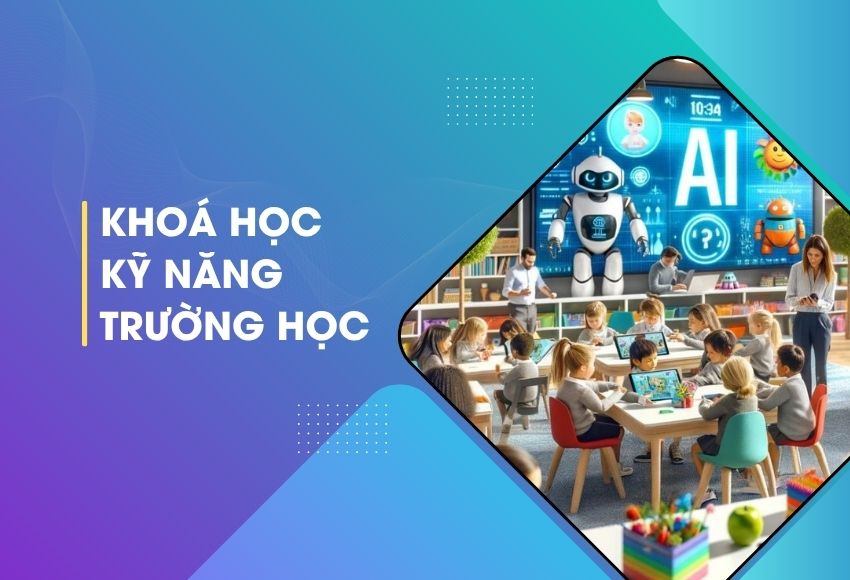 Ứng dụng công nghệ AI trong giảng dạy dành cho giáo viên phổ thông - Khoá học trường học UEED