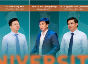 Bổ nhiệm lãnh đạo ĐH Kinh tế TPHCM: Chân dung 3 nhân sự chủ chốt nhiệm kỳ mới