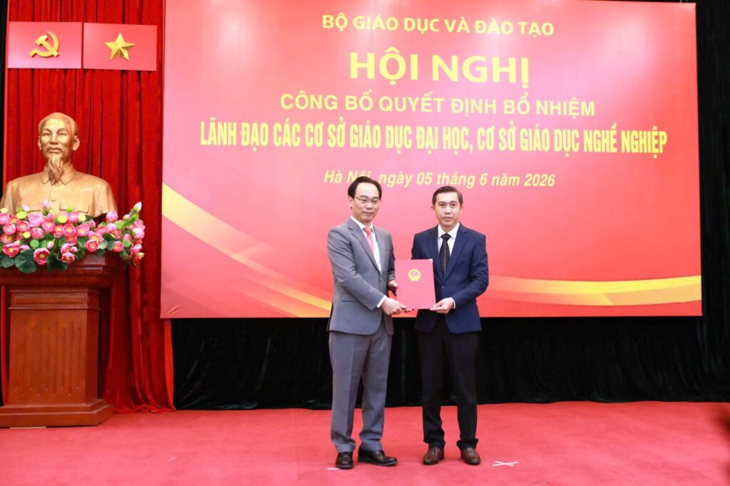 bổ nhiệm Tiến sĩ Trương Tấn Đạt Hiệu trưởng Đại học Đồng Tháp
